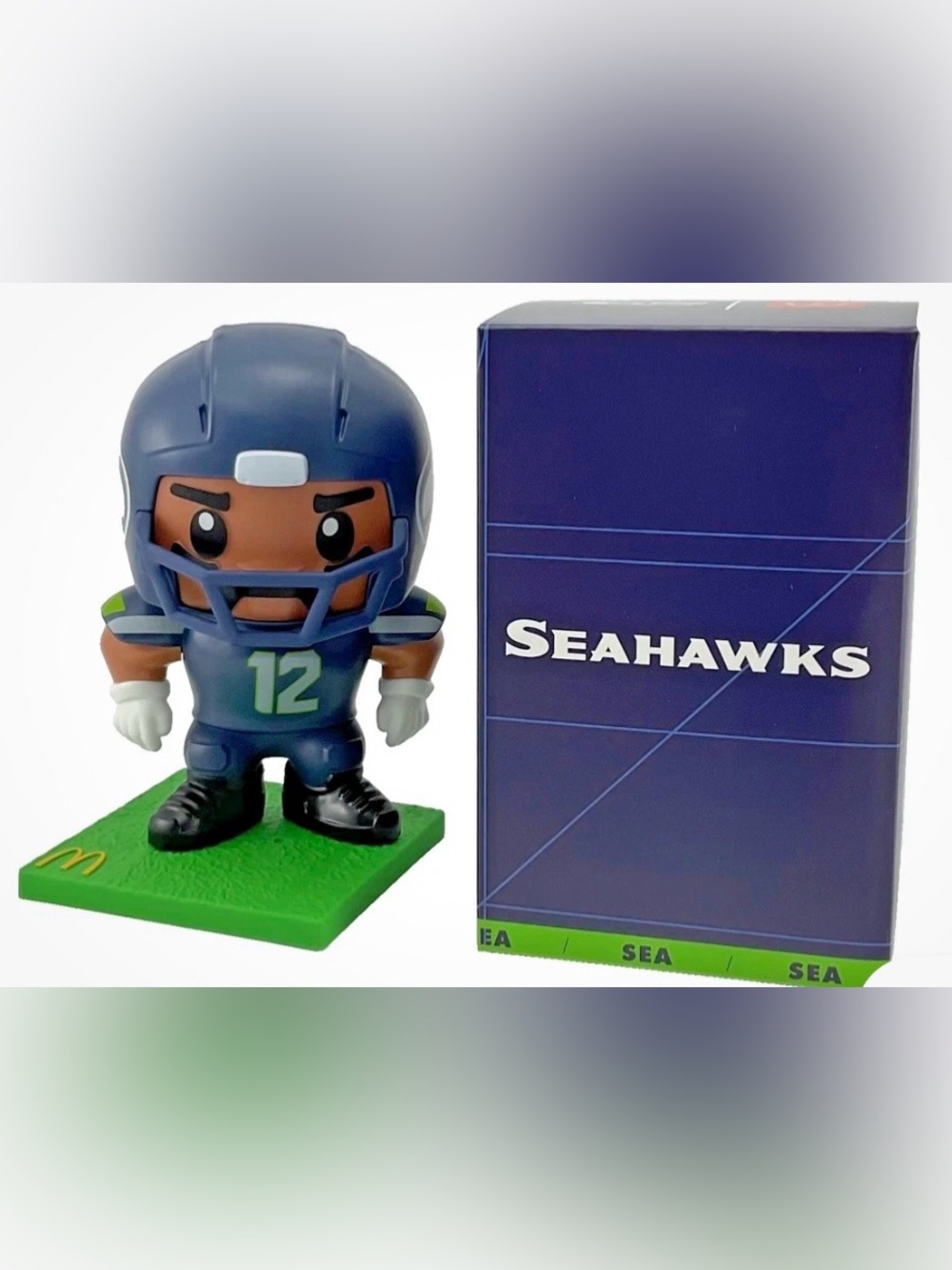 2026 Limited Edition McDonald's Seattle Seahawks Promo Bobblehead NIB In Wrap